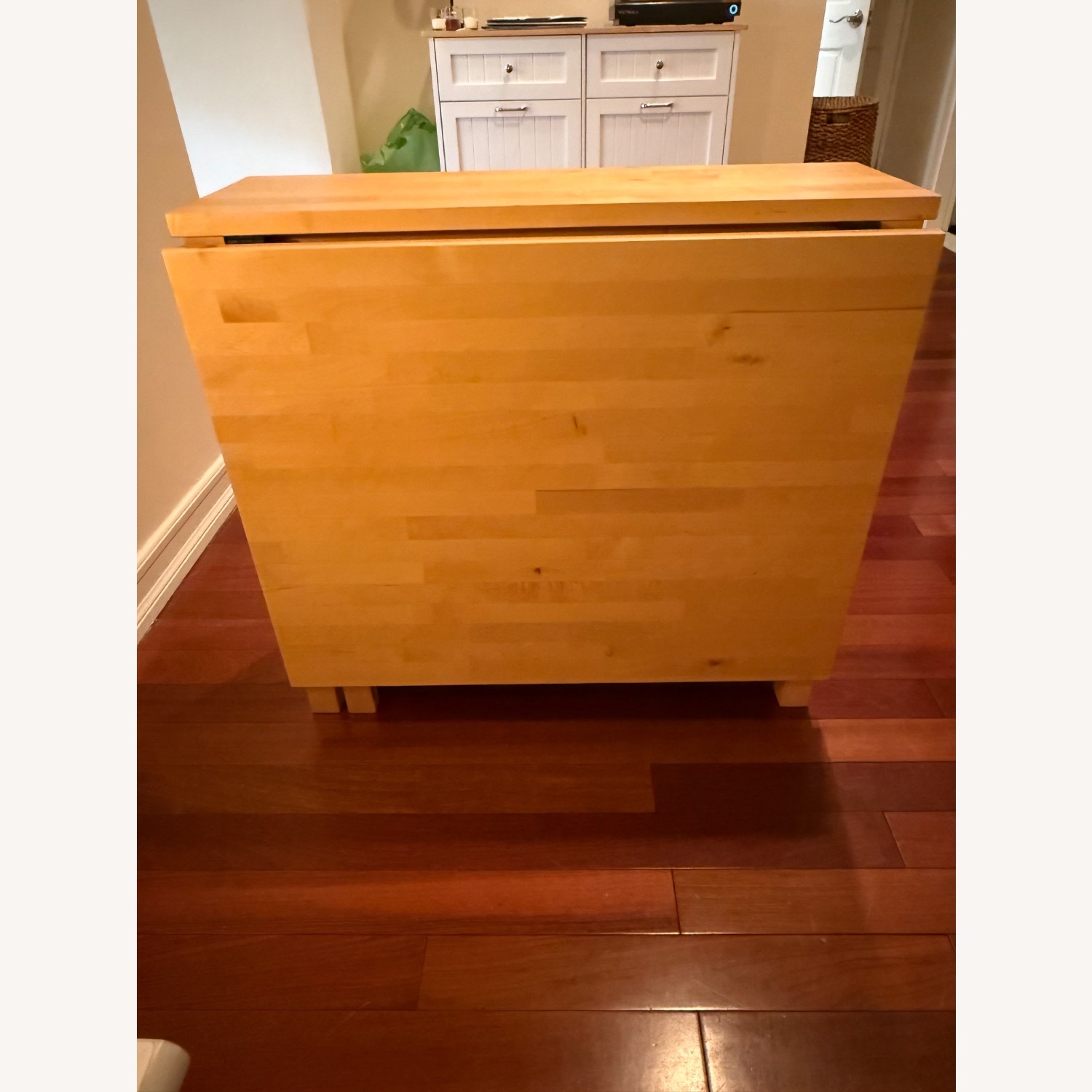 Norden Drop Leaf Table in Birch - image-4