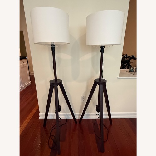 Used IKEA Lauters Modern Floor Lamp Set  for sale on AptDeco