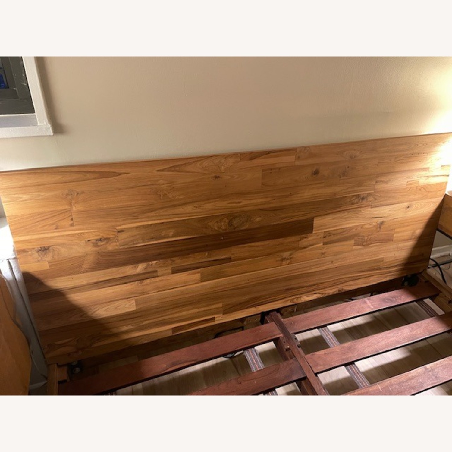 CB2 Dondra Teak Queen Size Platform Bed - image-2