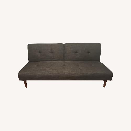 Used World Market Brock Charcoal Sofa Bed for sale on AptDeco