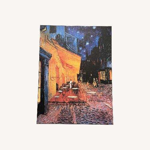 Used Canvas Print “Cafe Terrace at Night” Van Gogh for sale on AptDeco