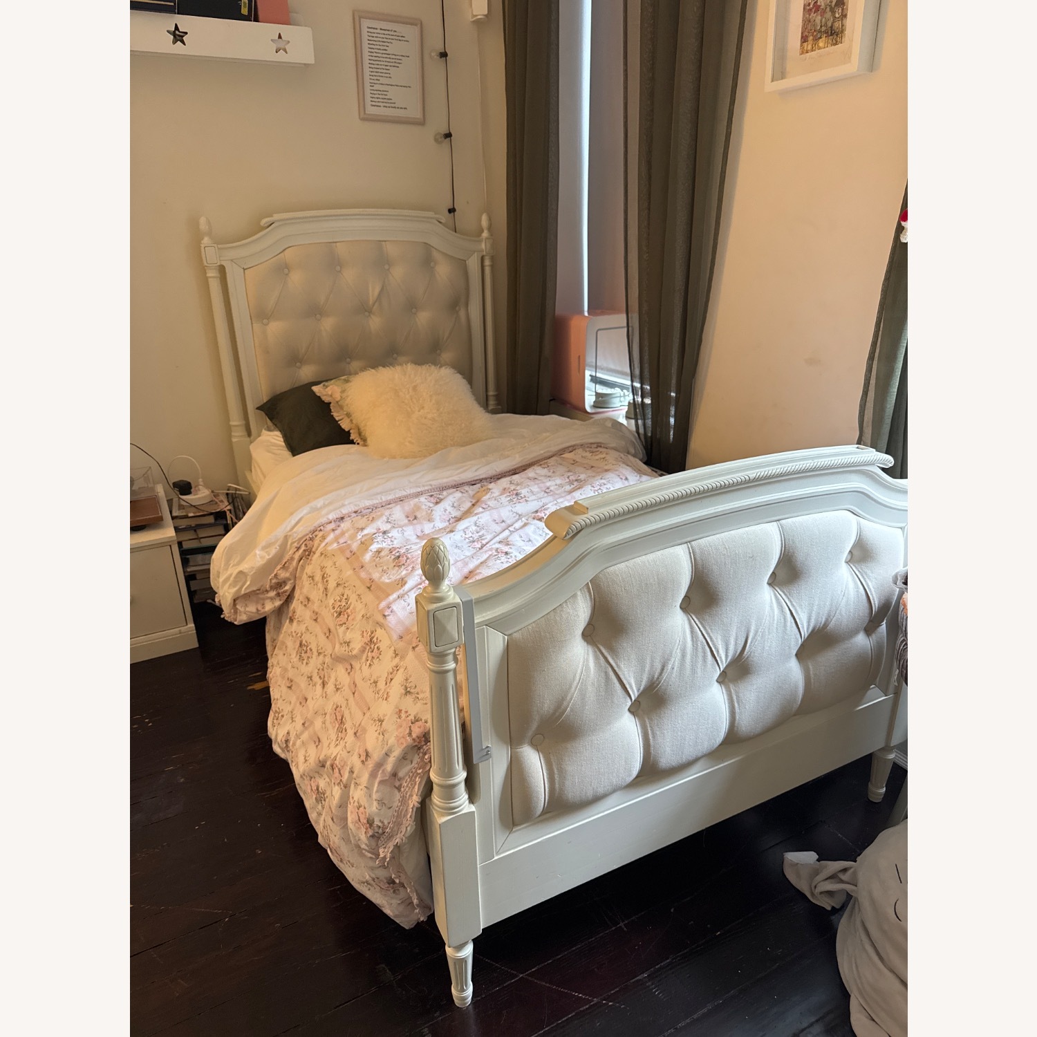 Pottery Barn Kids Blythe Upholstered Bed - image-1