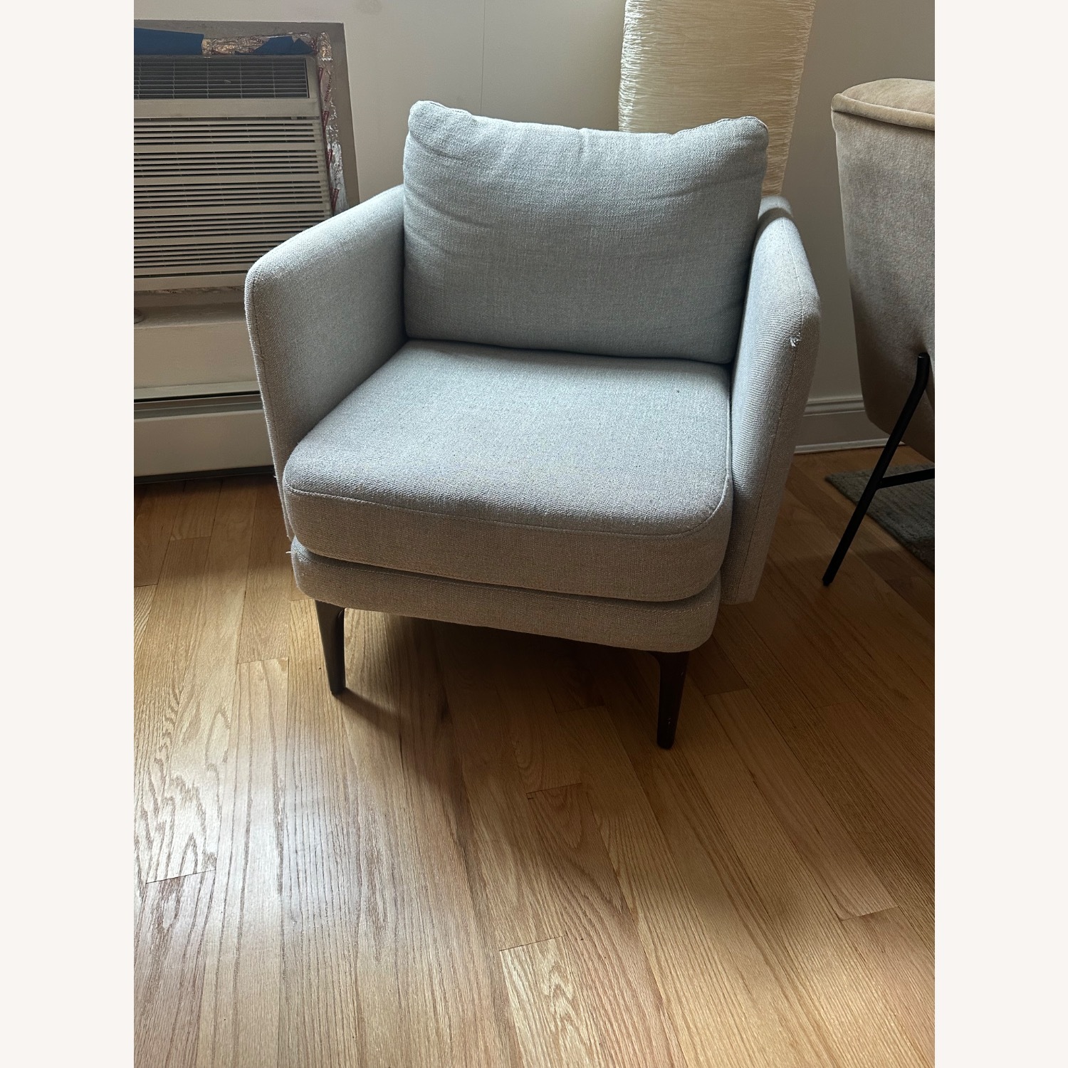 West Elm Auburn Gray Chair  - image-5