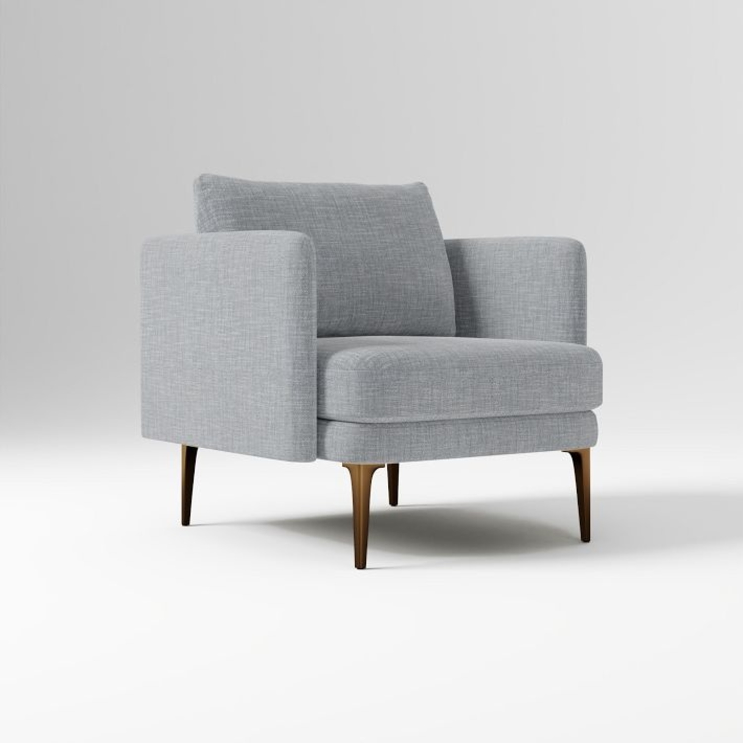 West Elm Auburn Gray Chair  - image-6