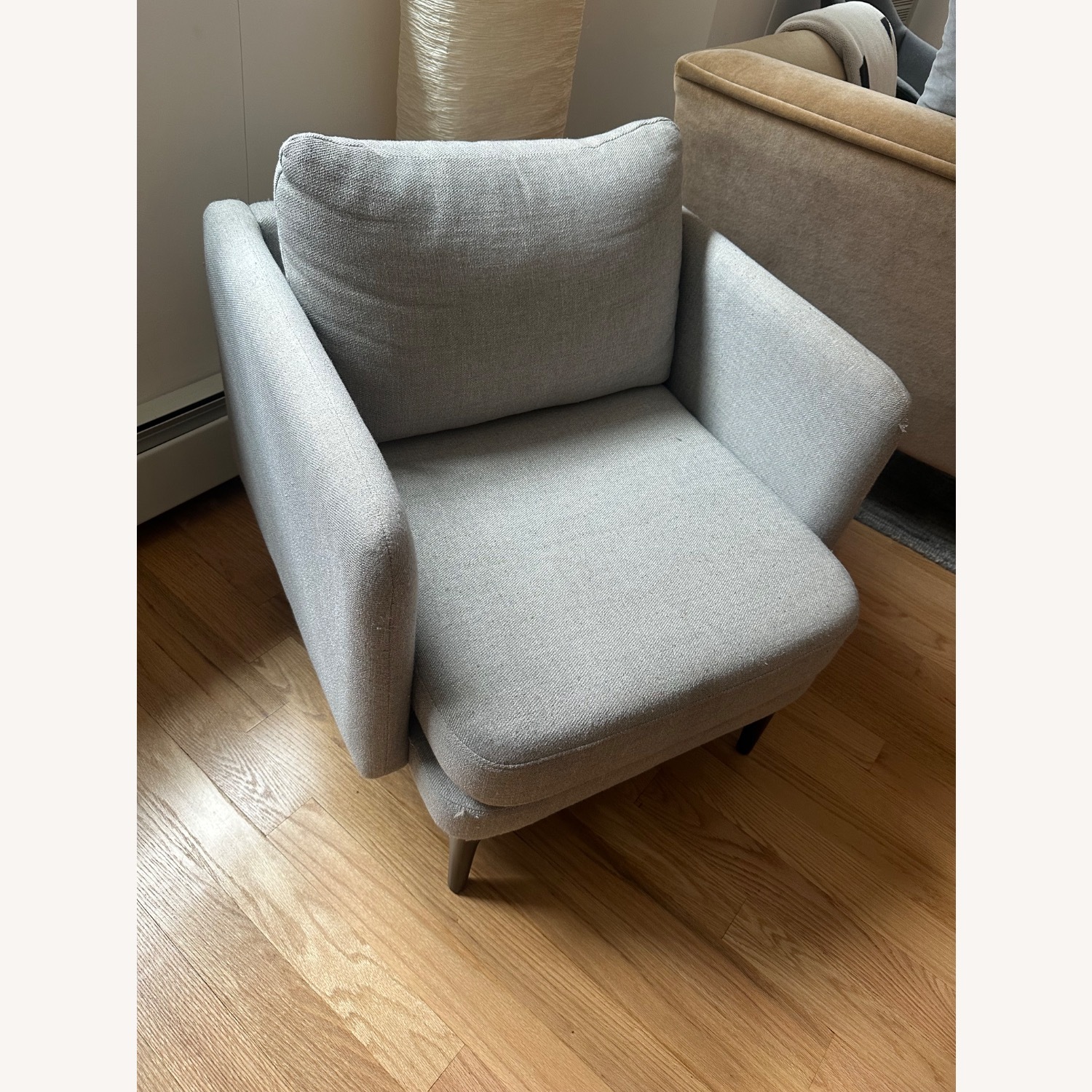 West Elm Auburn Gray Chair  - image-2