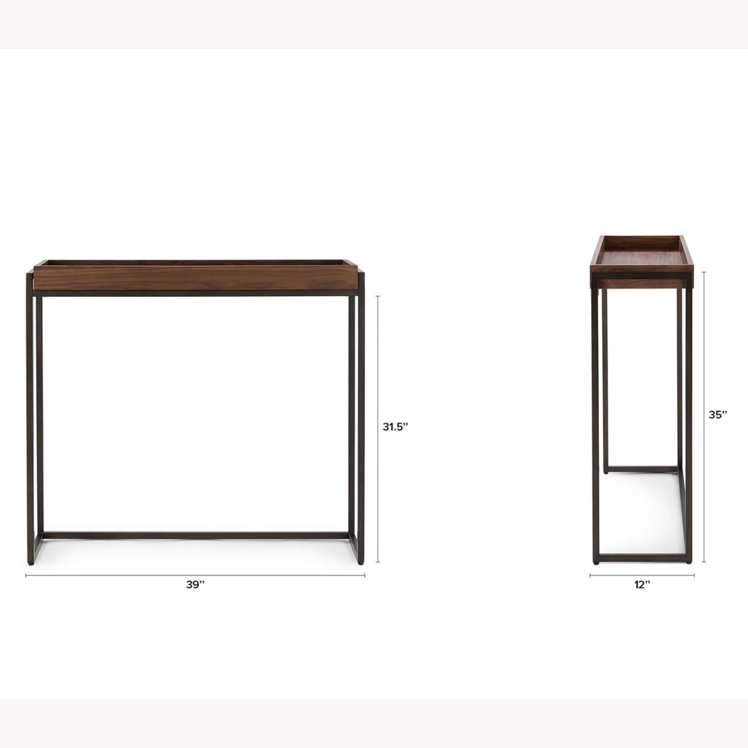 Article Oscuro 39" Console - Walnut - image-5