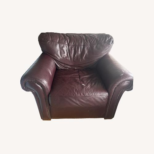 Used Brown Armchair for sale on AptDeco