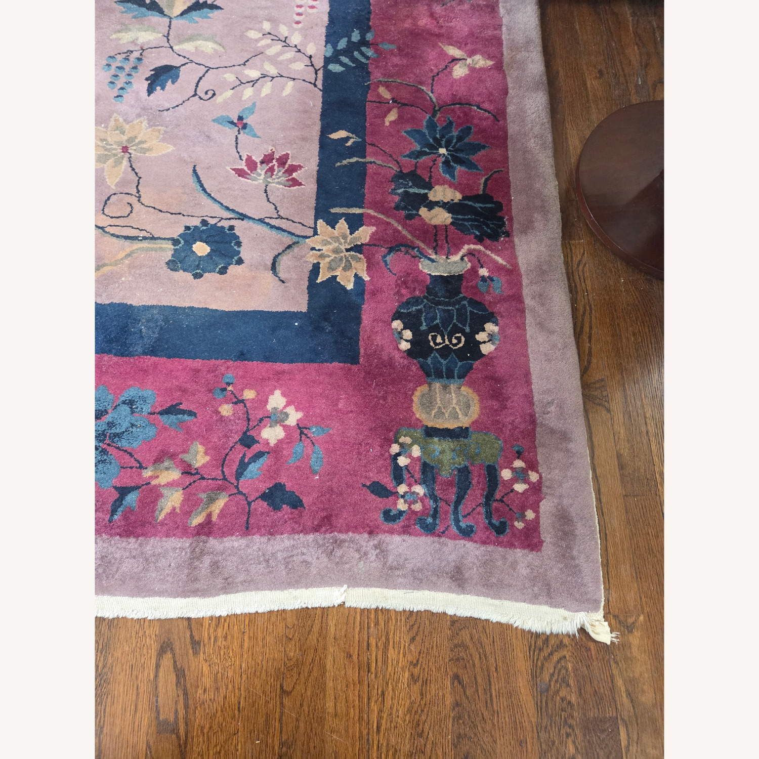 Vintage Asian Wool Rug - image-2