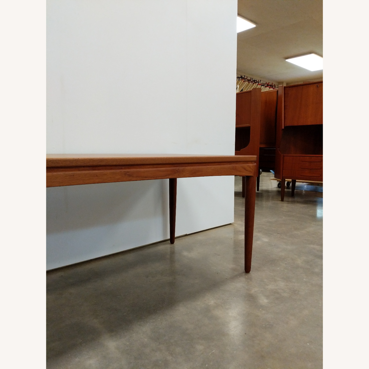 Vintage Danish Modern Teak Coffee Table - image-5