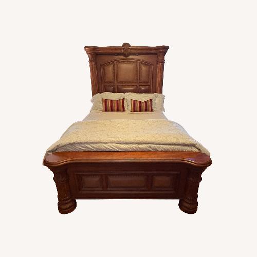 Used Aico (Michael Amini) Monte Carlo Queen Bed  for sale on AptDeco