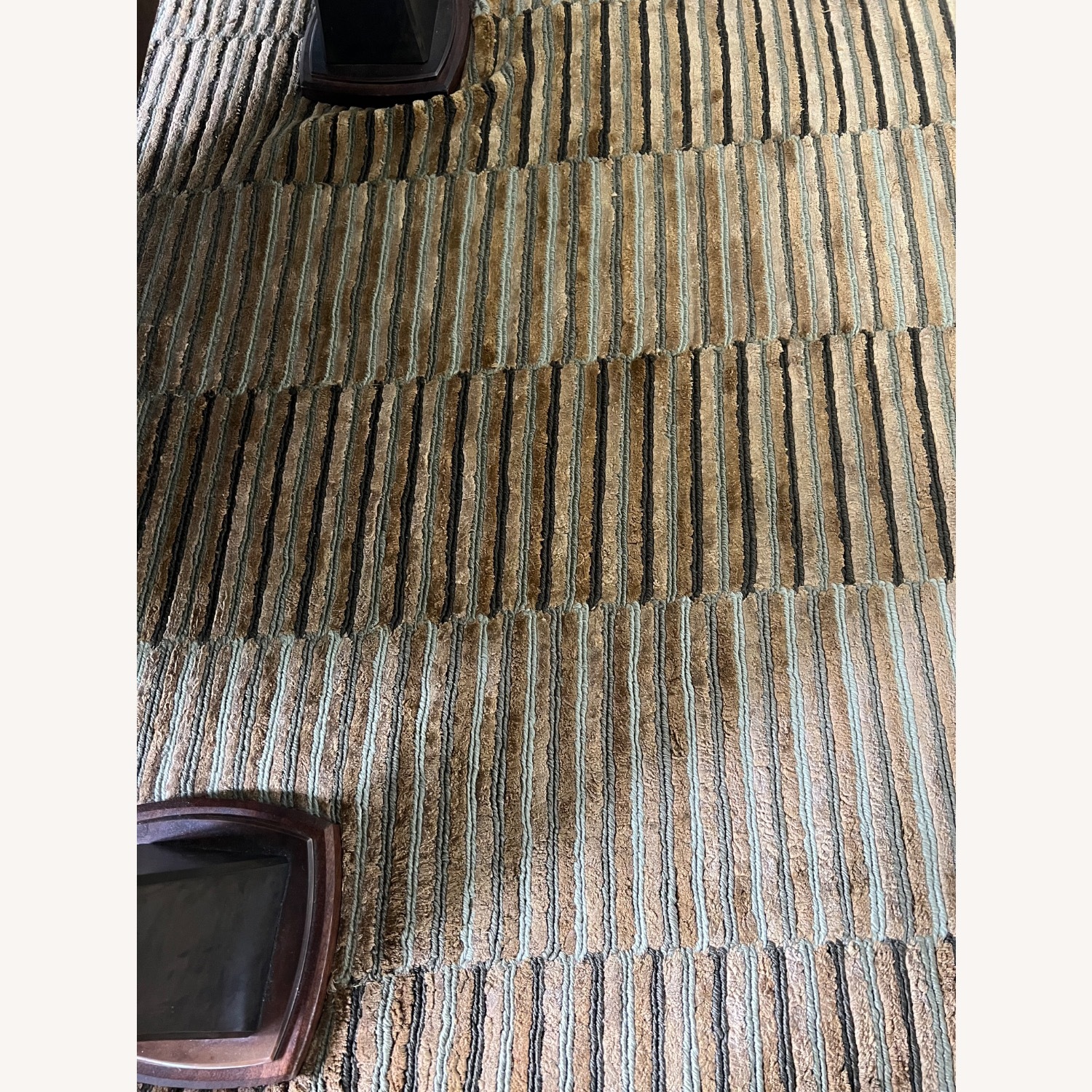 Custom Desk Walnut Bronze Steel 8 ft - image-21