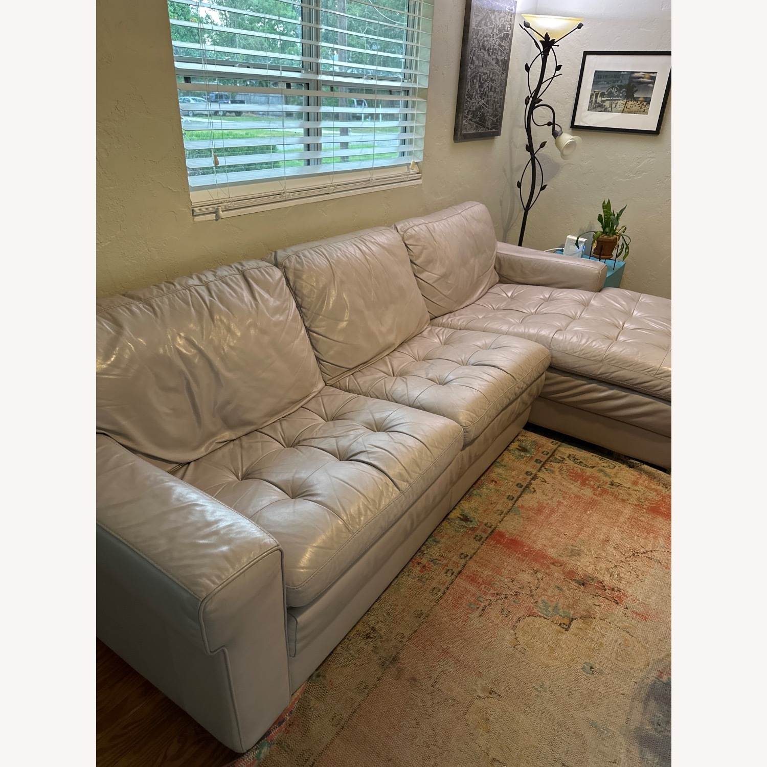 Leather Couch  - image-1