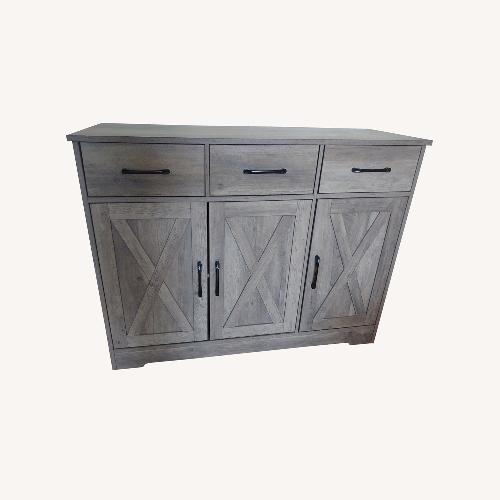 Used Farmhouse Kitchen Sideboard 3 Drawers 3 Doors for sale on AptDeco