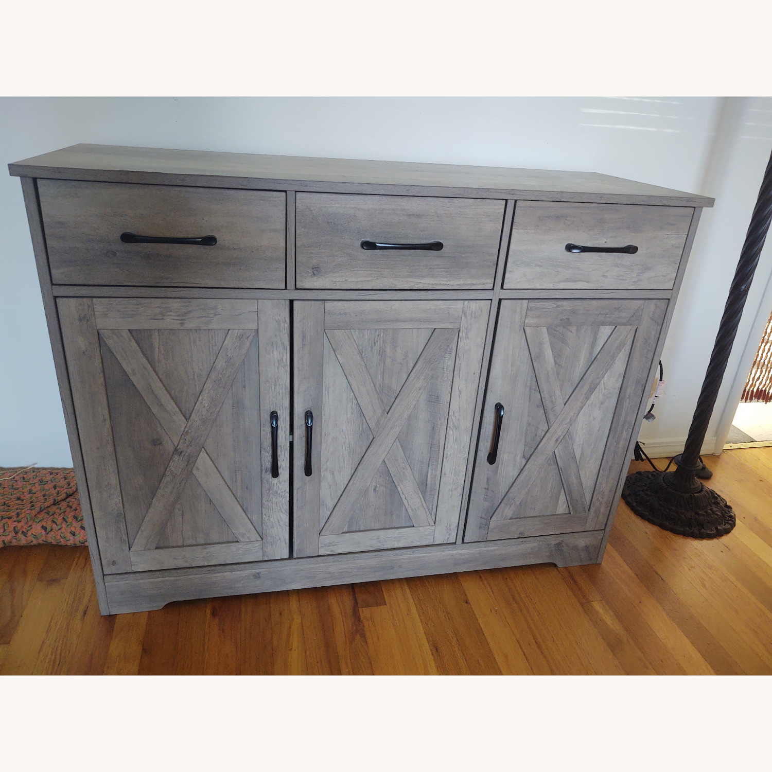 Farmhouse Kitchen Sideboard 3 Drawers 3 Doors - image-1