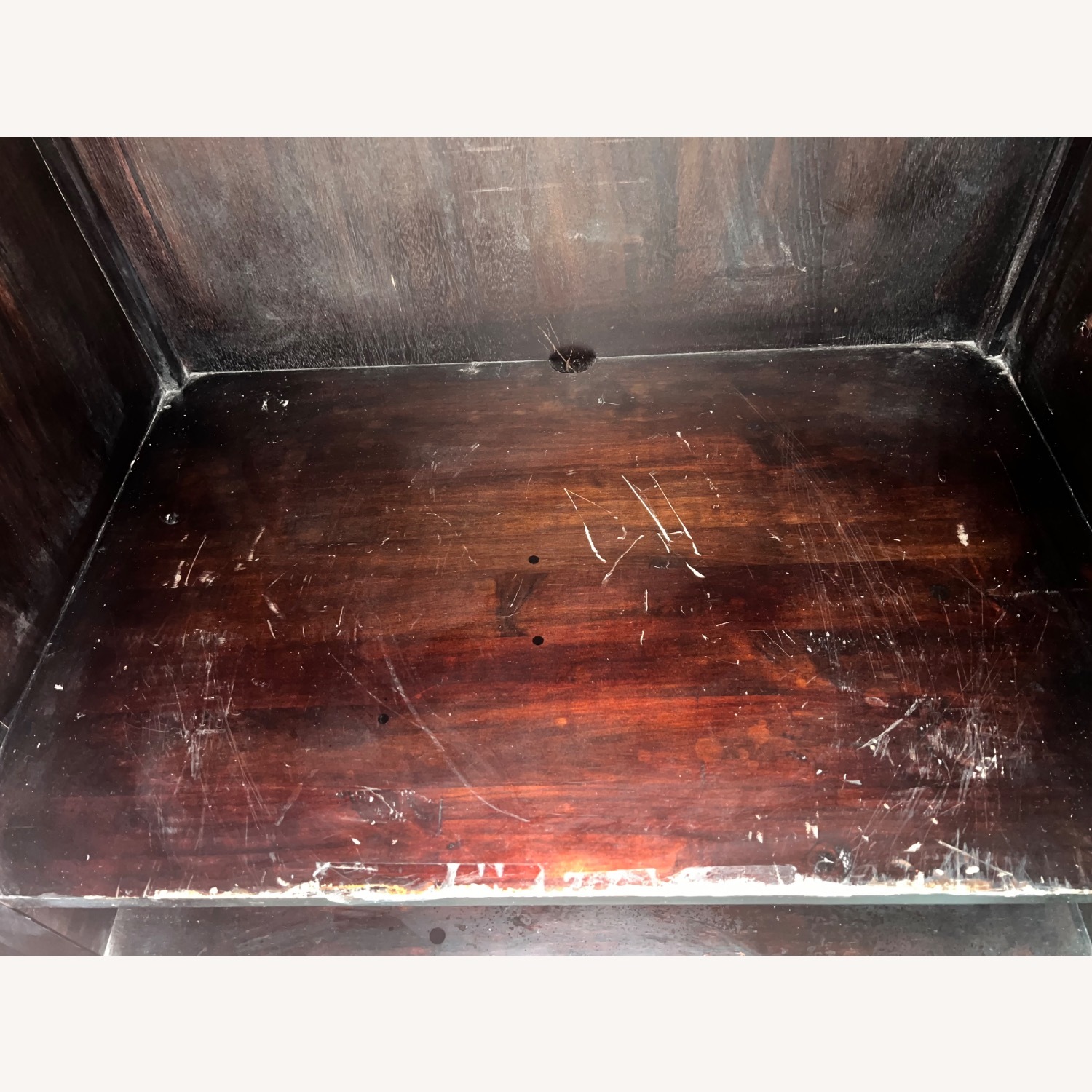 Vintage Armoire Unique Brass Accent – Solid Wood - image-2