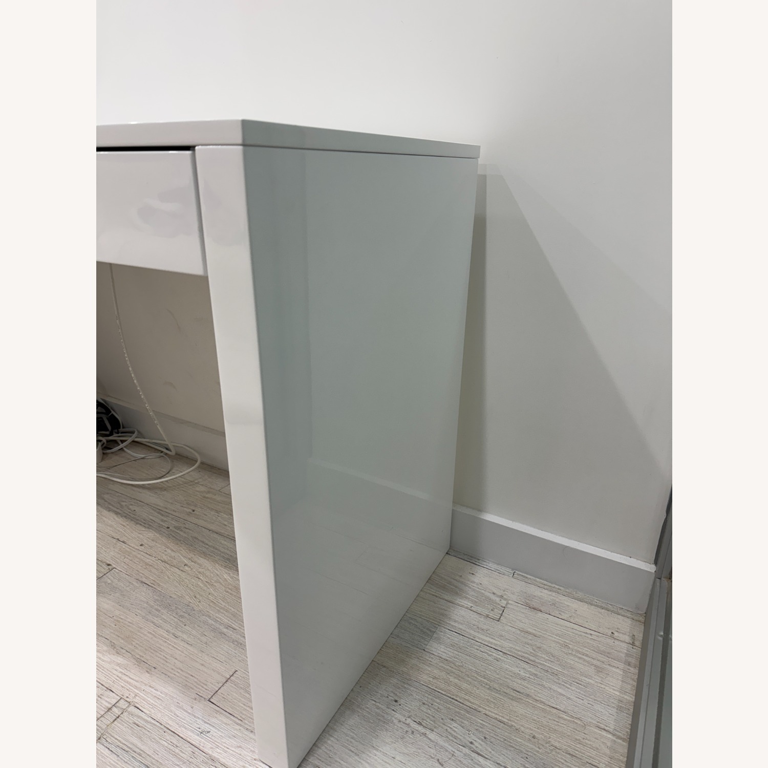 CB2 Runway 48" White Desk - image-2