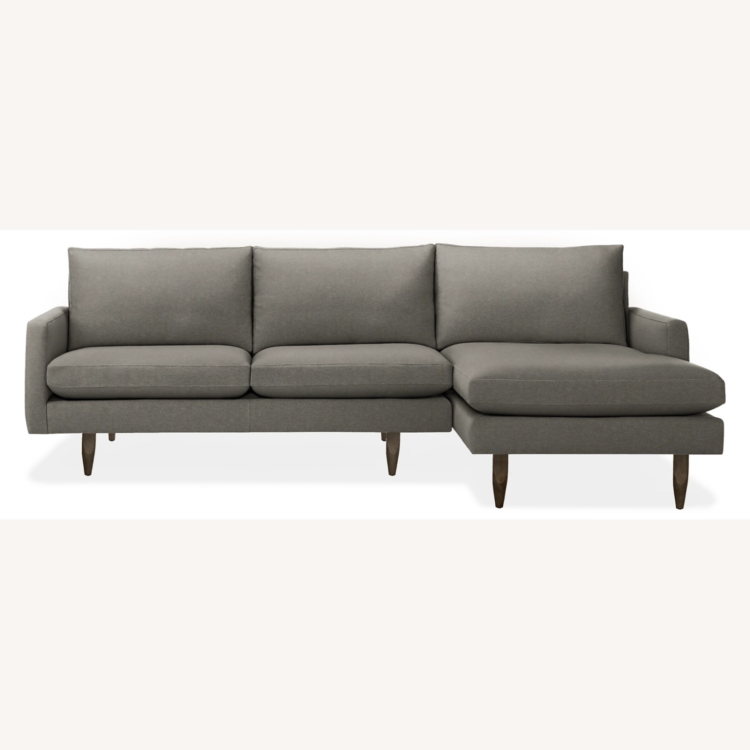Room & Board Jasper Light Gray Sofa with Left Armchair - image-9