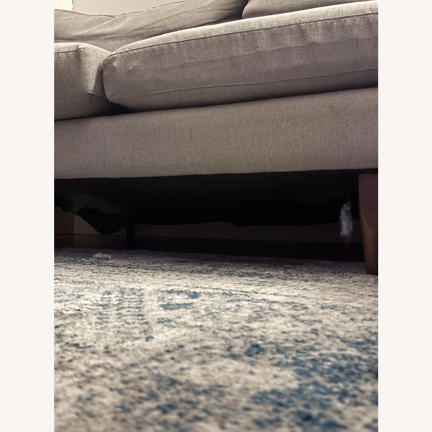 Room & Board Jasper Light Gray Sofa with Left Armchair - image-3