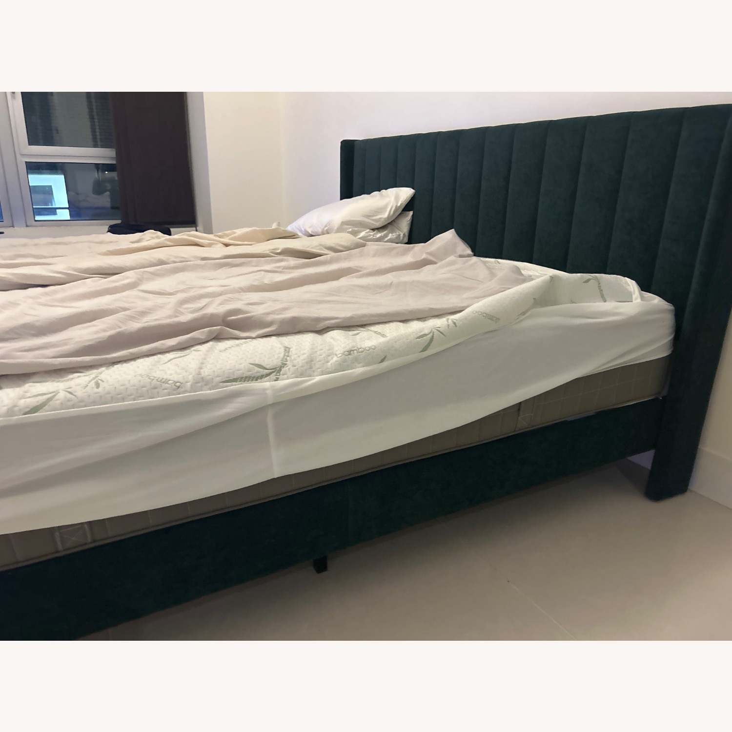 IKEA King Size Bed + Bed Frame - image-3