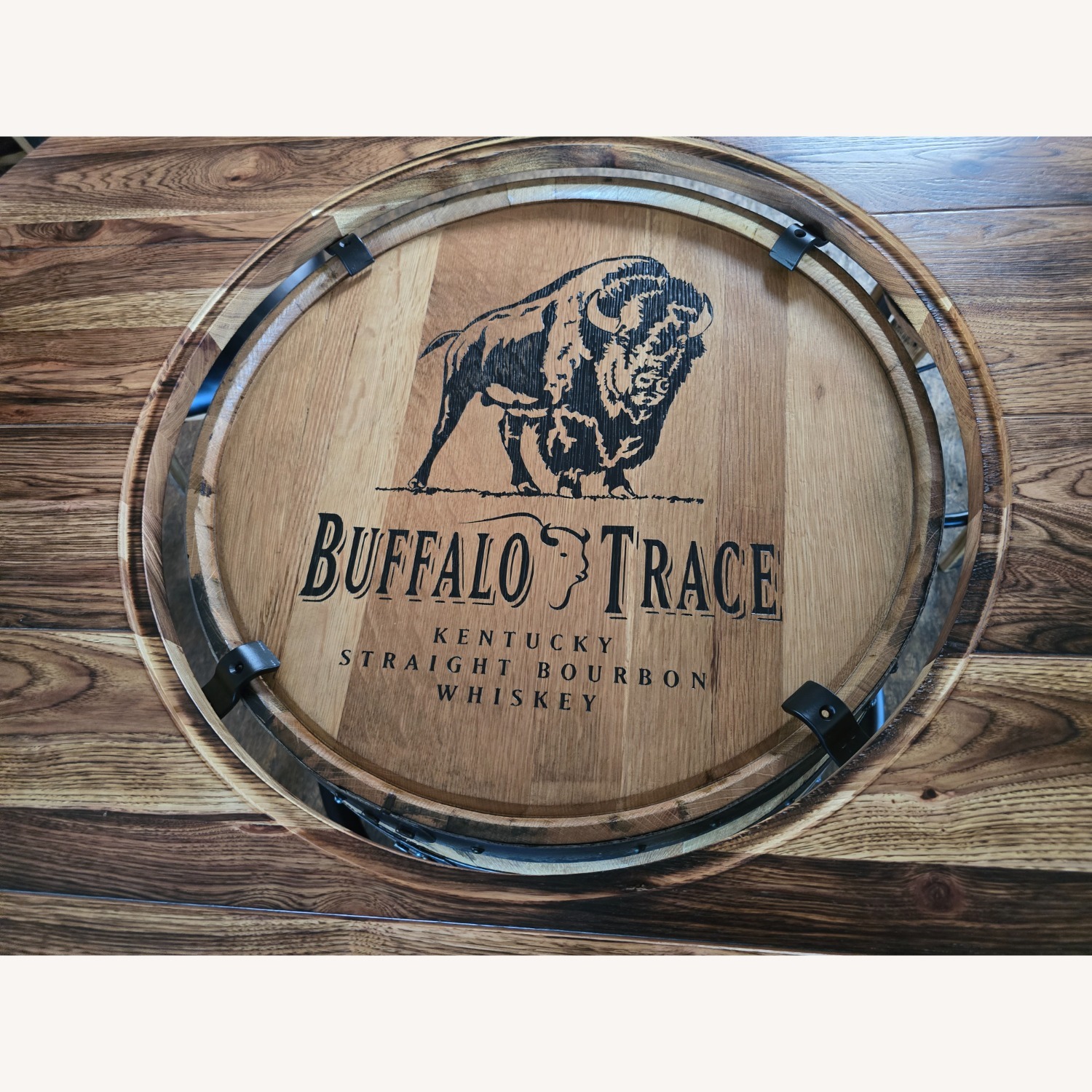 Whiskey Barrel Table Set - image-2