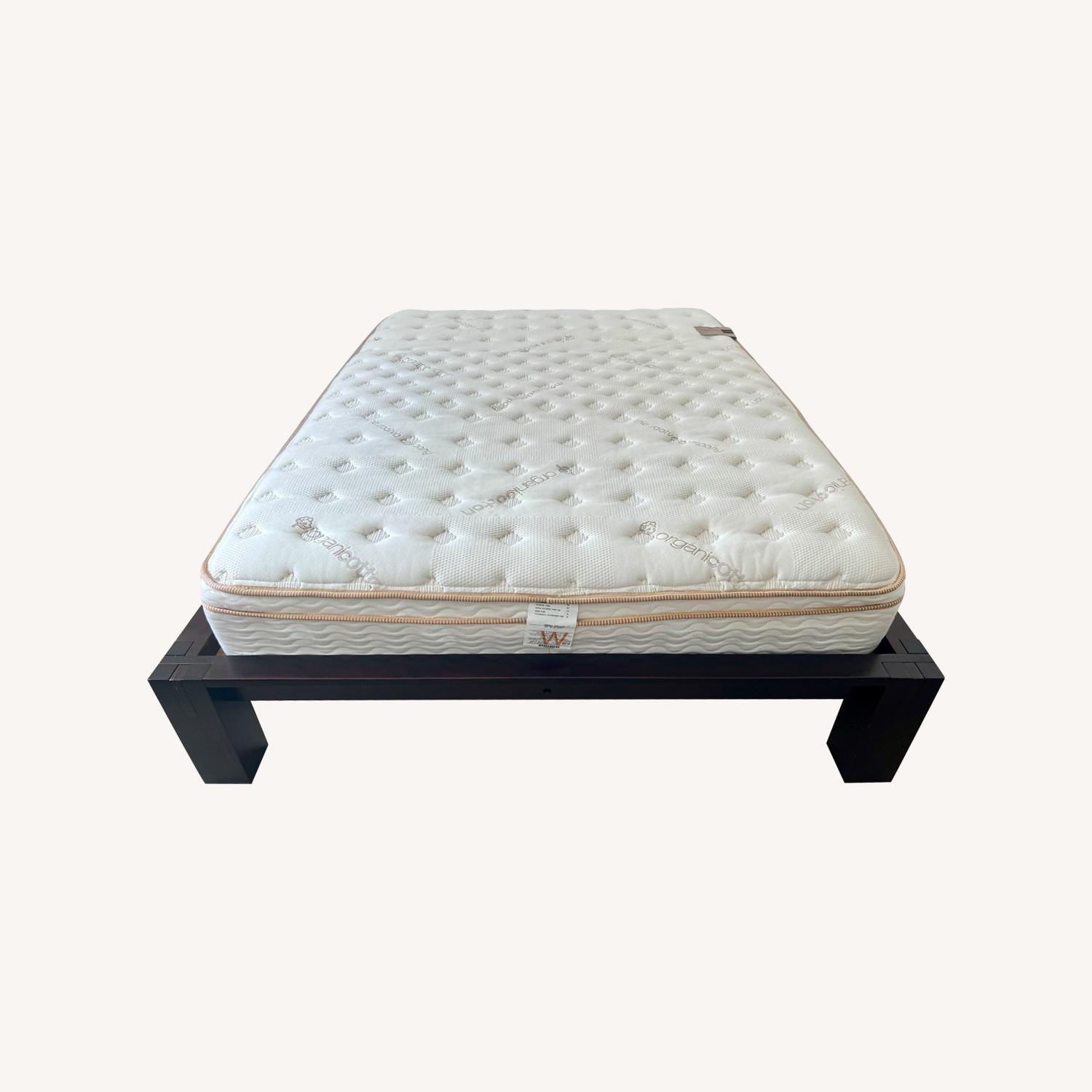 Haiku Platform Bed Dark Walnut Eco-Friendly - image-0