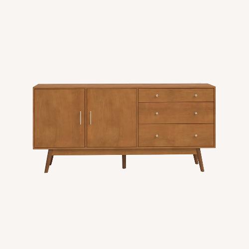 Used Wade Logan Cardarius 70'' Wooden TV Stand for sale on AptDeco