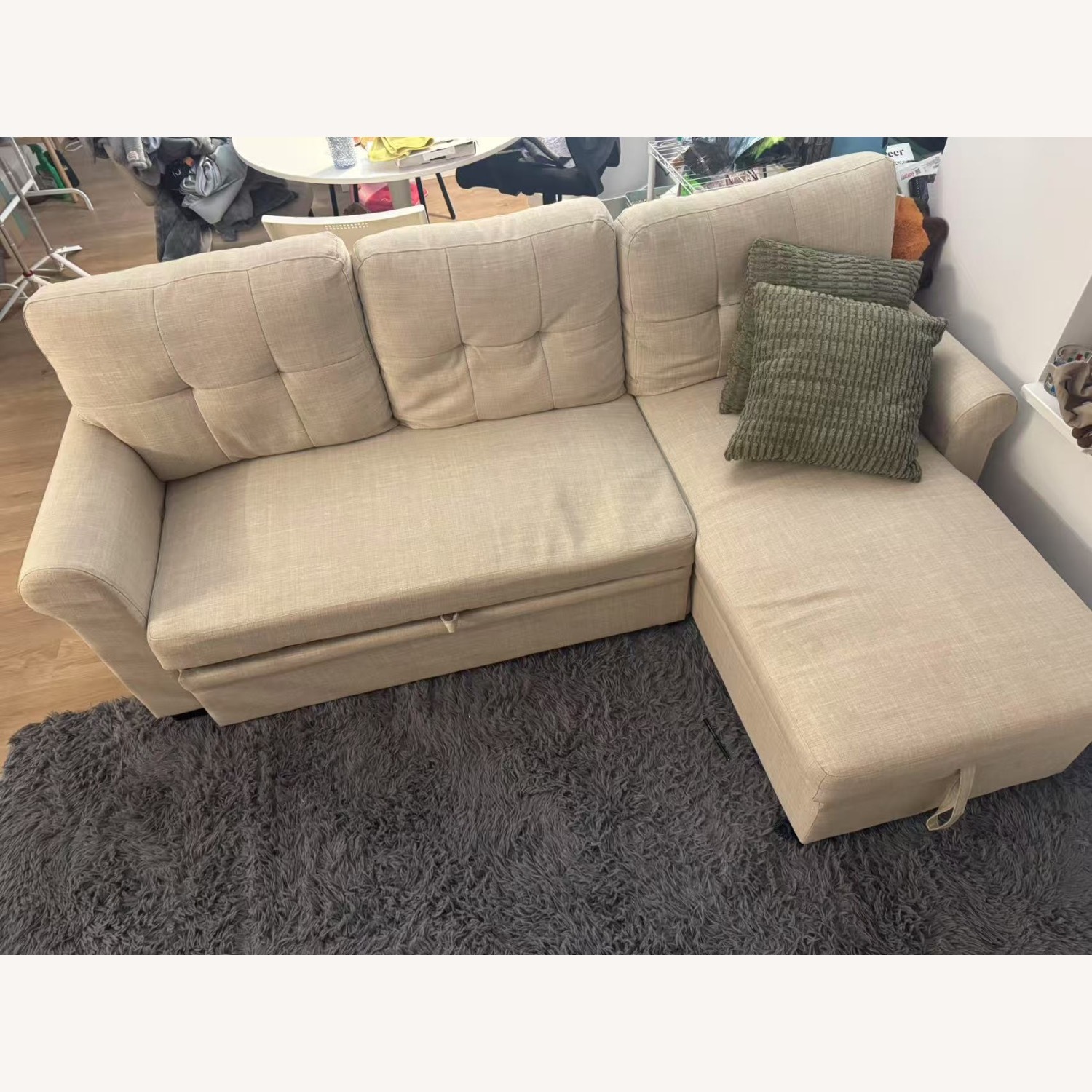 Wayfair Beige Sleeper Sofa - image-1