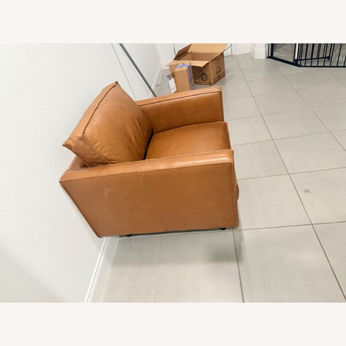 Used Axel Leather Chair for sale on AptDeco