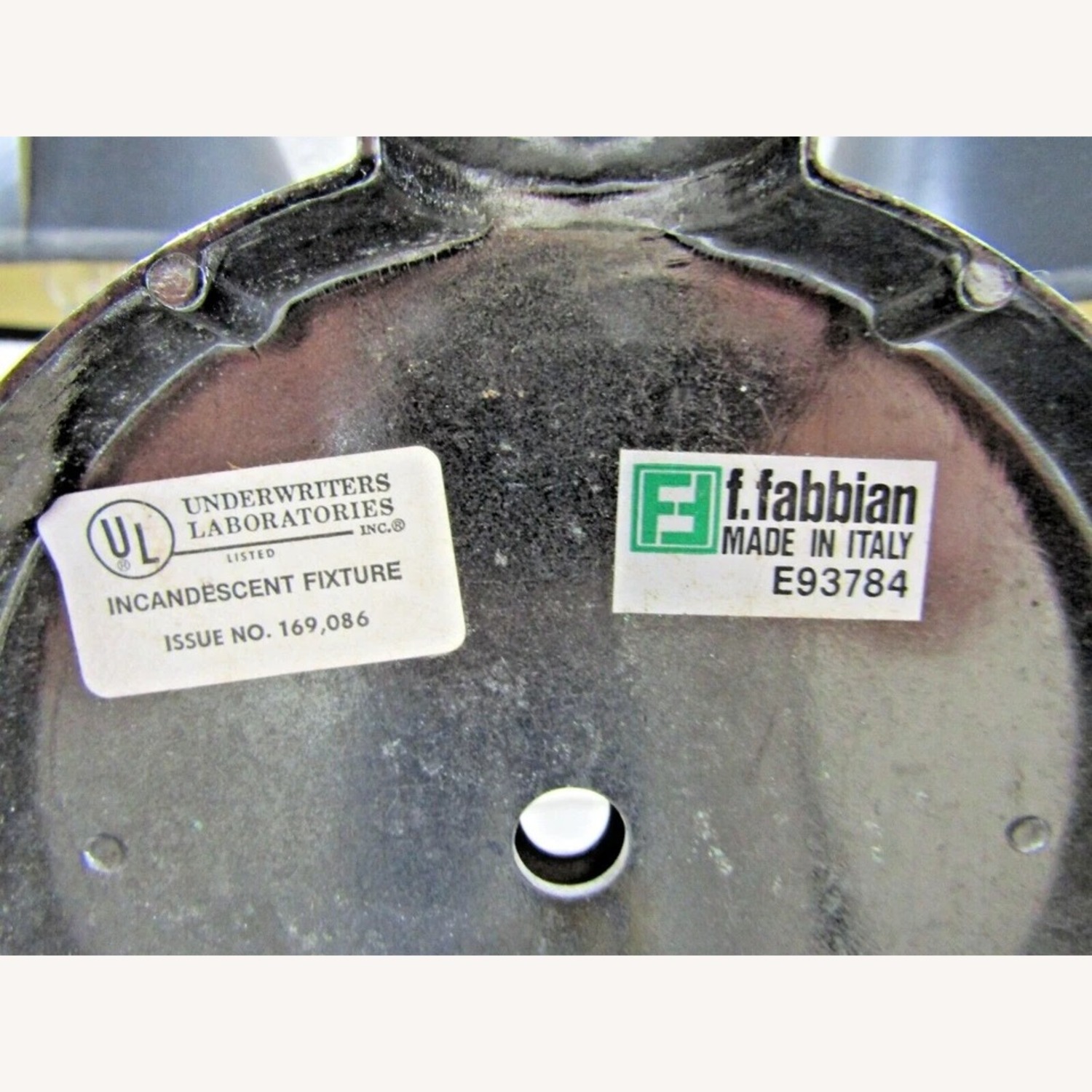 Matched Pair Italian F. Fabbian Wall Sconces - image-11