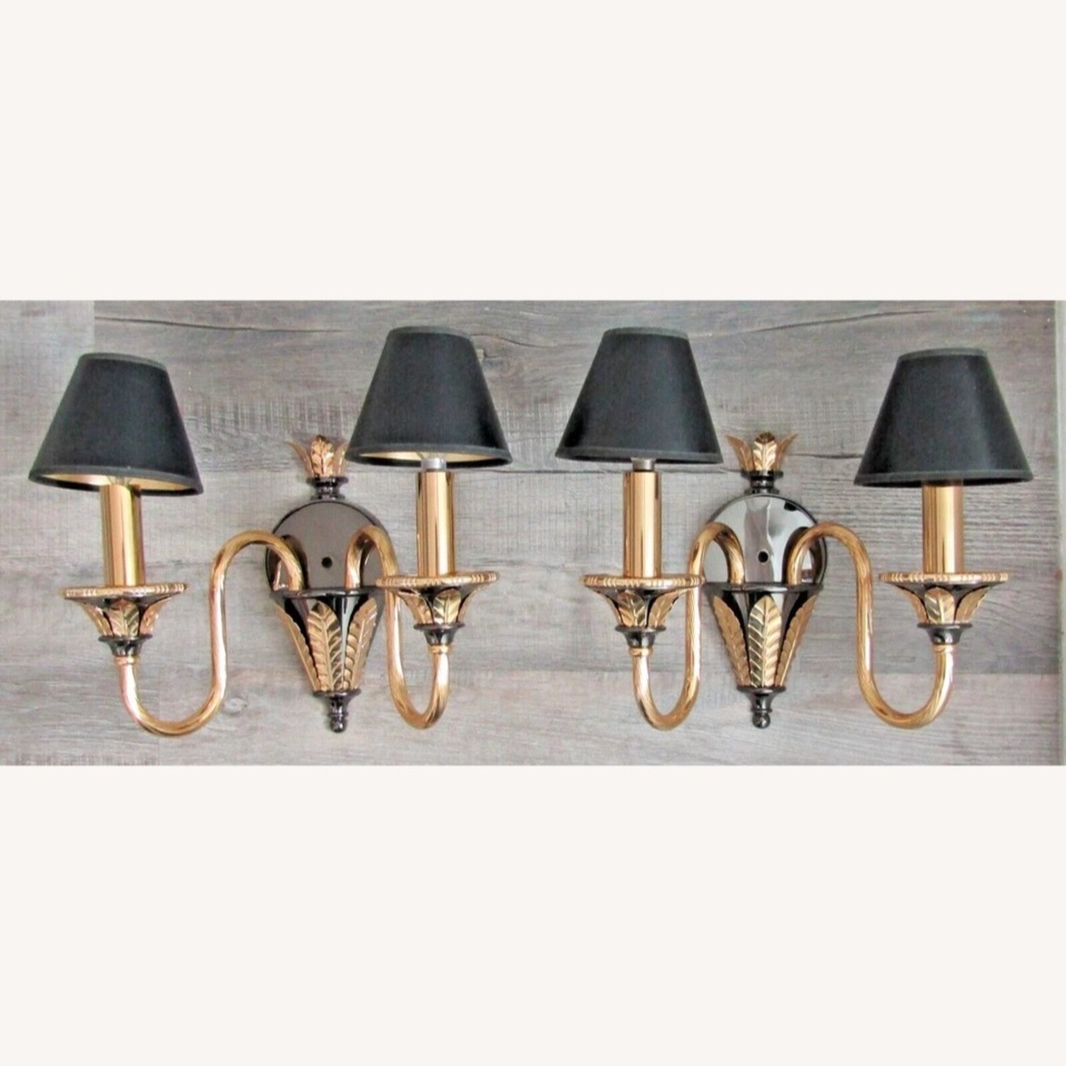 Matched Pair Italian F. Fabbian Wall Sconces - image-2