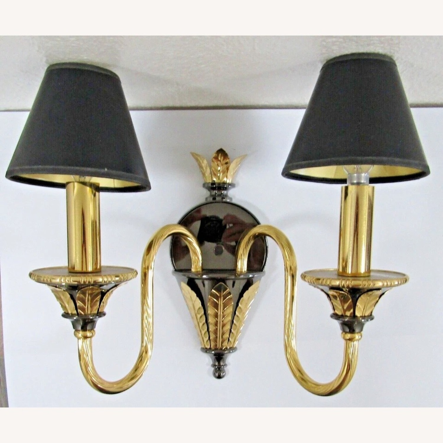 Matched Pair Italian F. Fabbian Wall Sconces - image-3