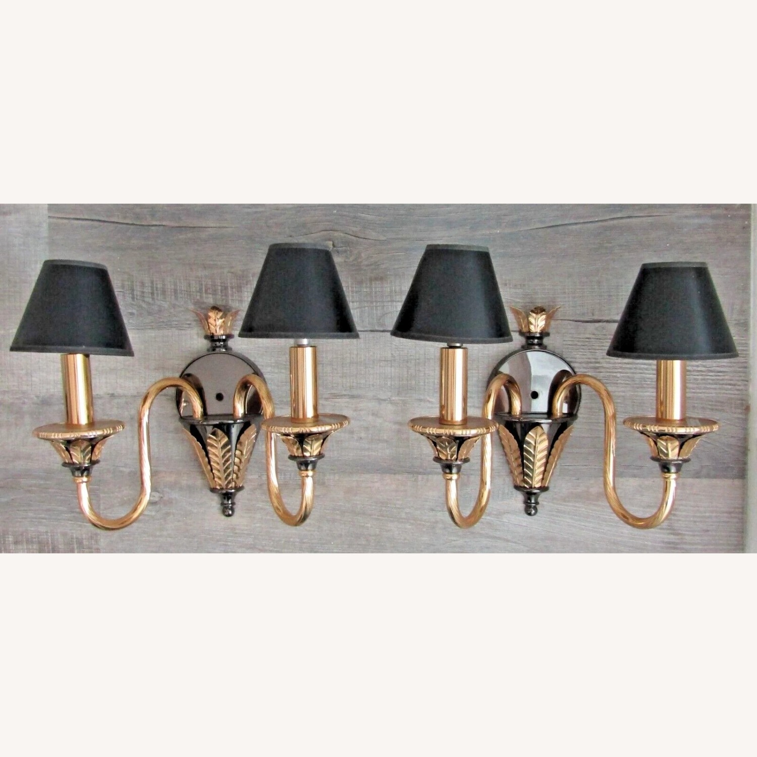 Matched Pair Italian F. Fabbian Wall Sconces - image-1
