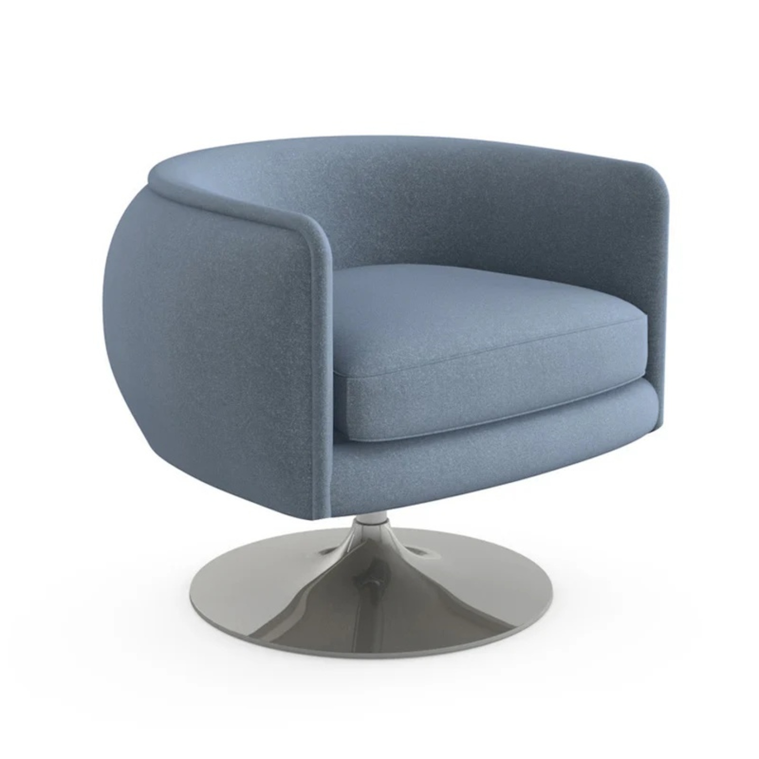 Knoll D'Urso Swivel Chair by Joseph Paul D'Urso - image-6