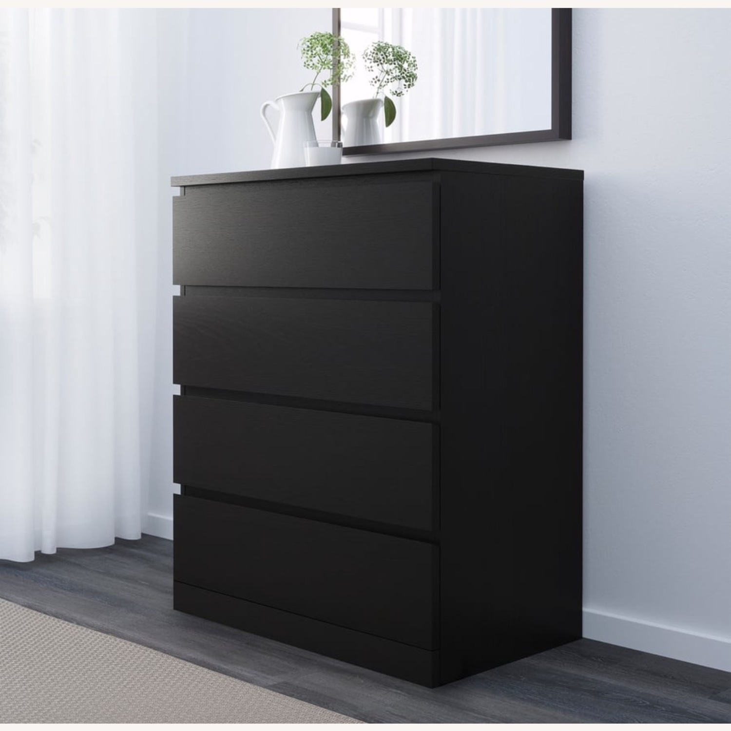 IKEA Malm 4 Drawer Chest - image-2