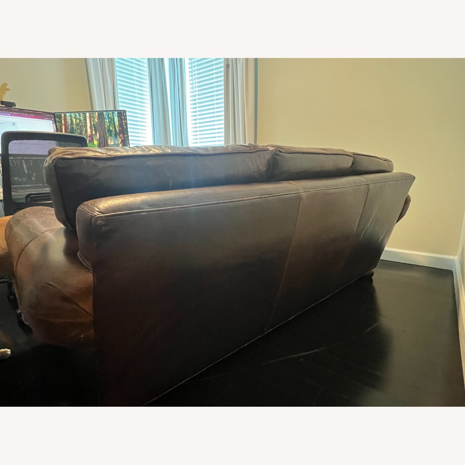 84" Langston Leather Sofa - image-2