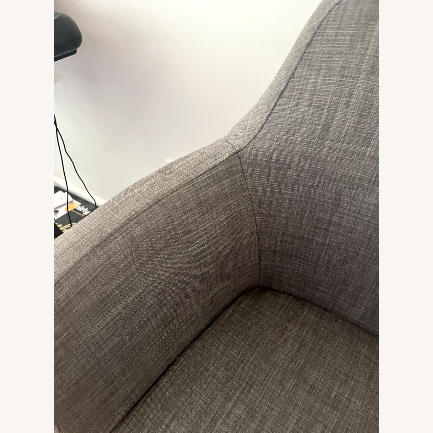 Grey Office Chair - image-4