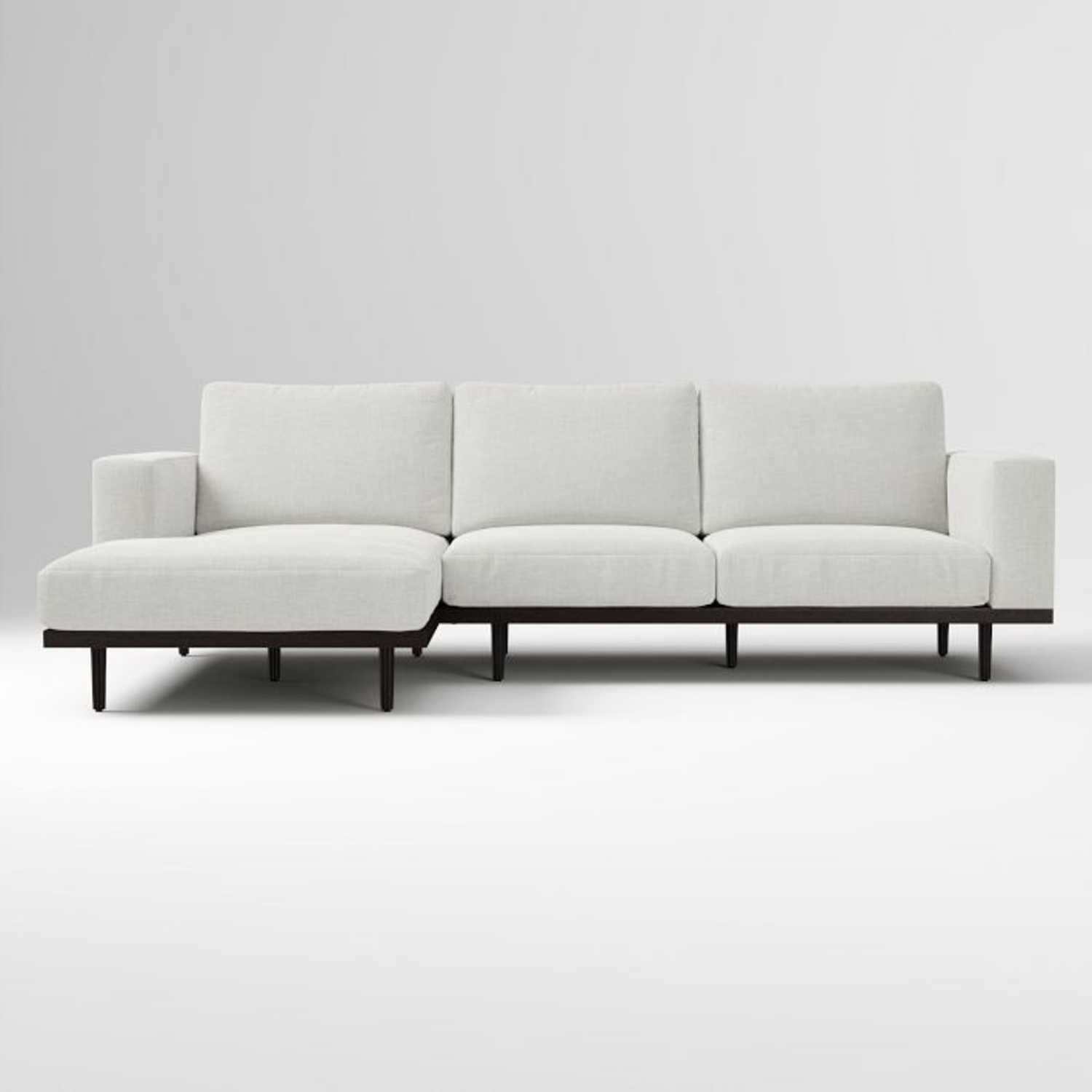 West Elm Performance Linen Newport Sectional - image-6