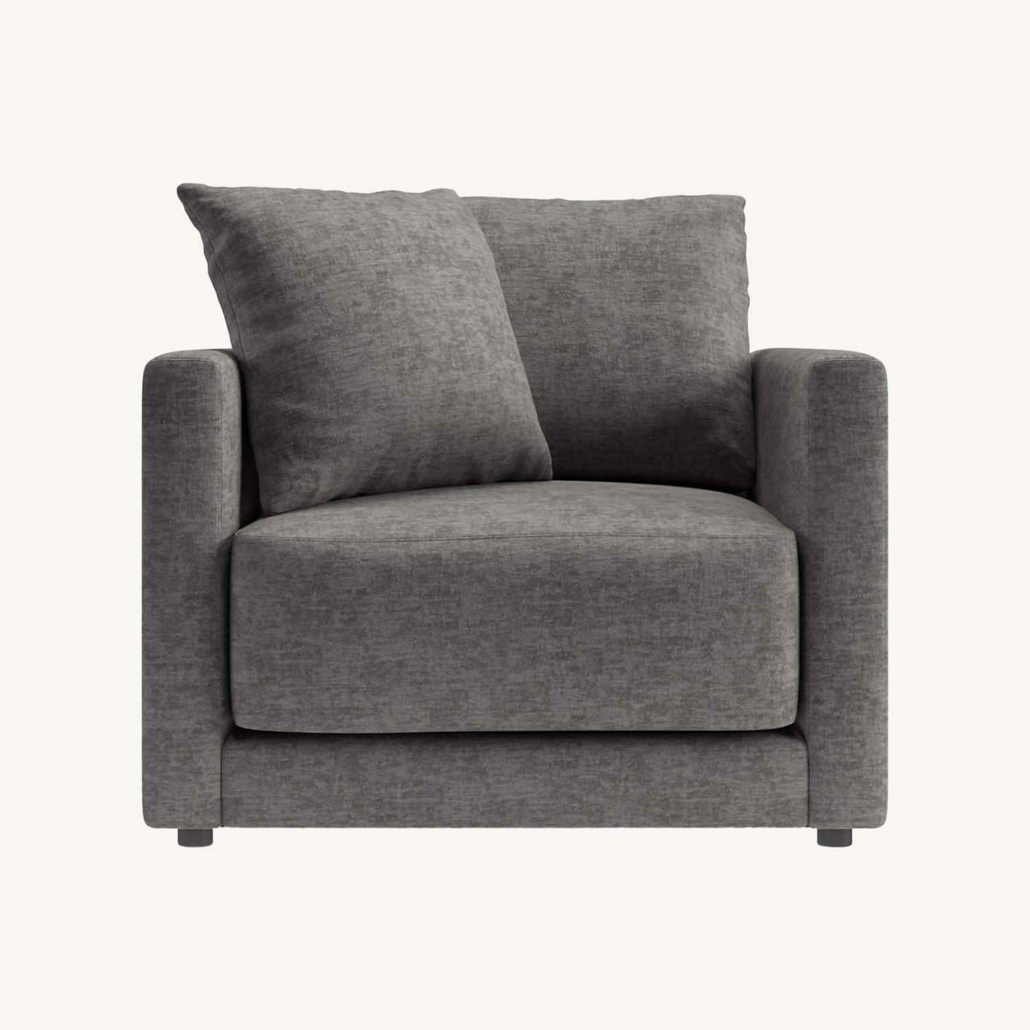 Crate & Barrel Club Chair - image-0