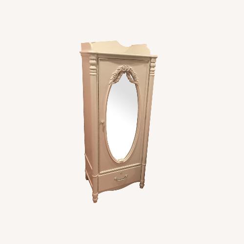 Used White Armoire  for sale on AptDeco
