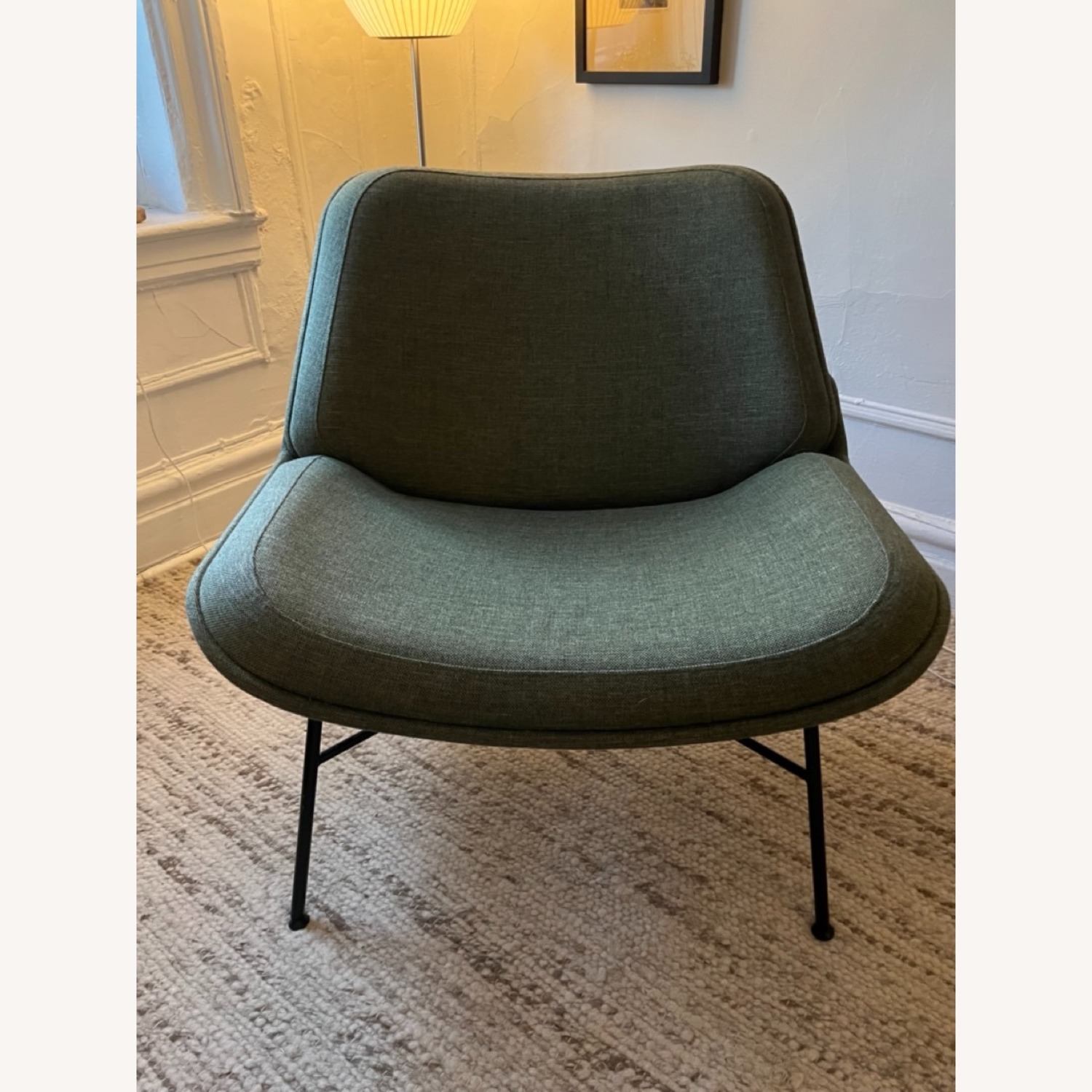 Burrow Fabric Vesper Lounge Chair - image-1