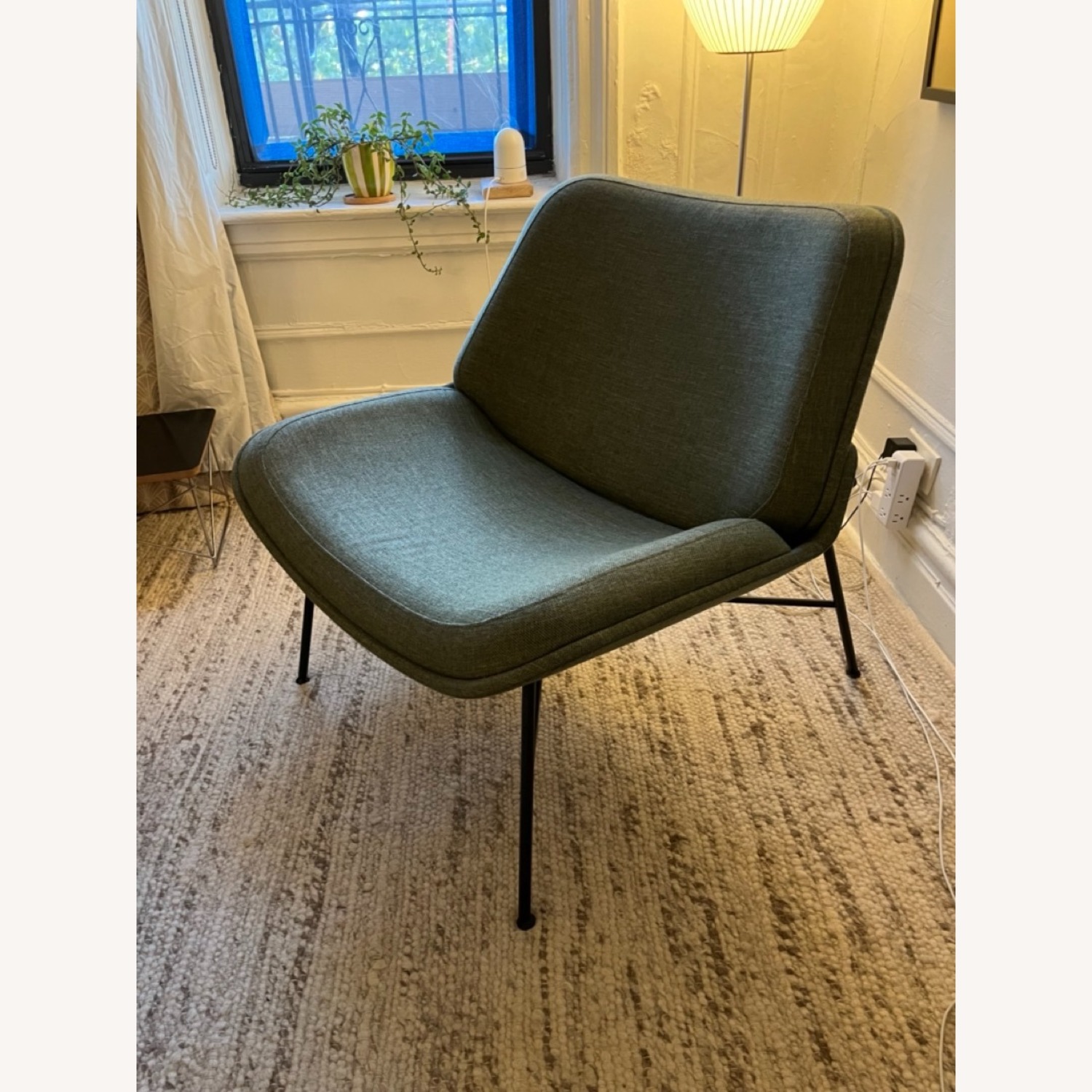 Burrow Fabric Vesper Lounge Chair