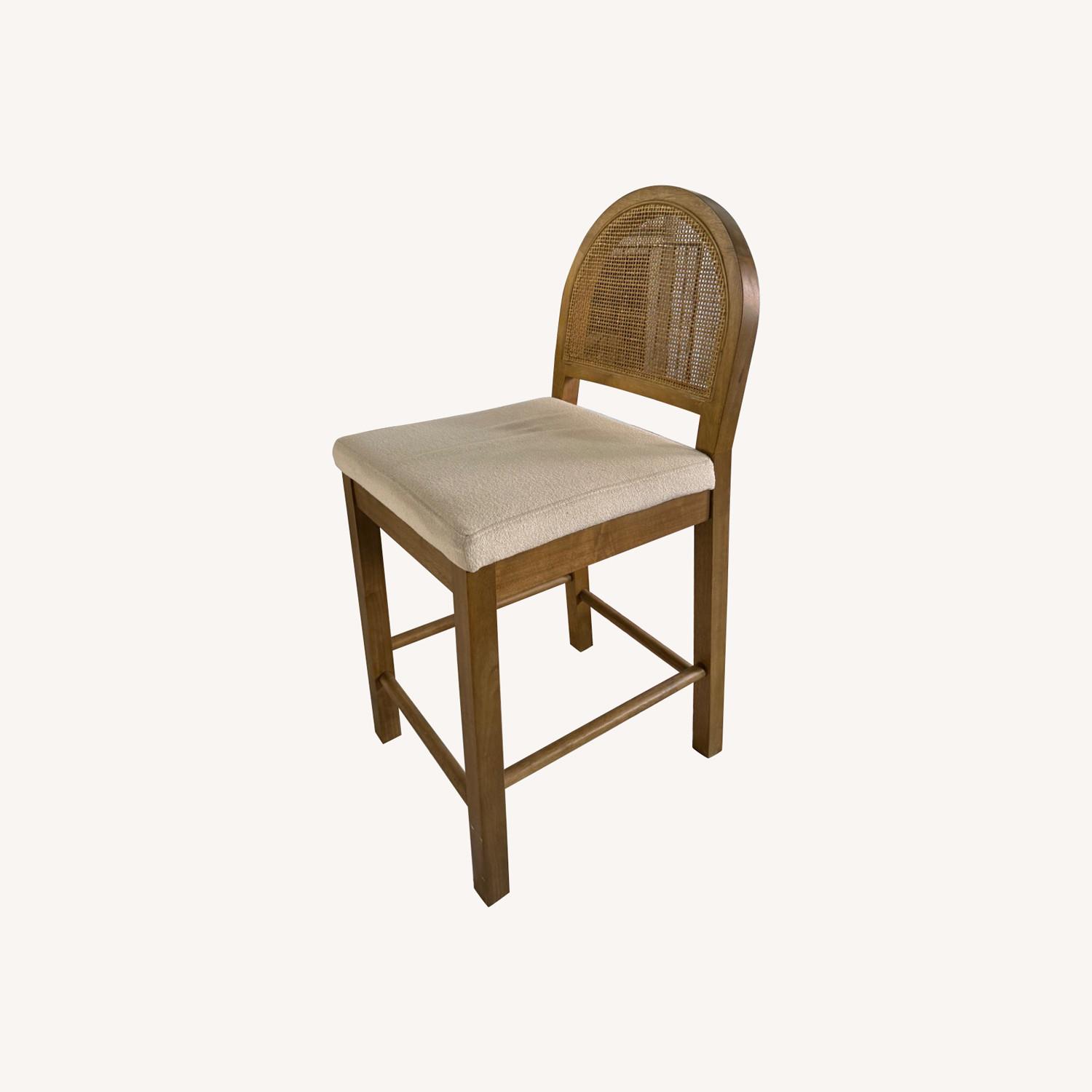 Nathan James Rattan Counter Stools (set of 3) - image-0