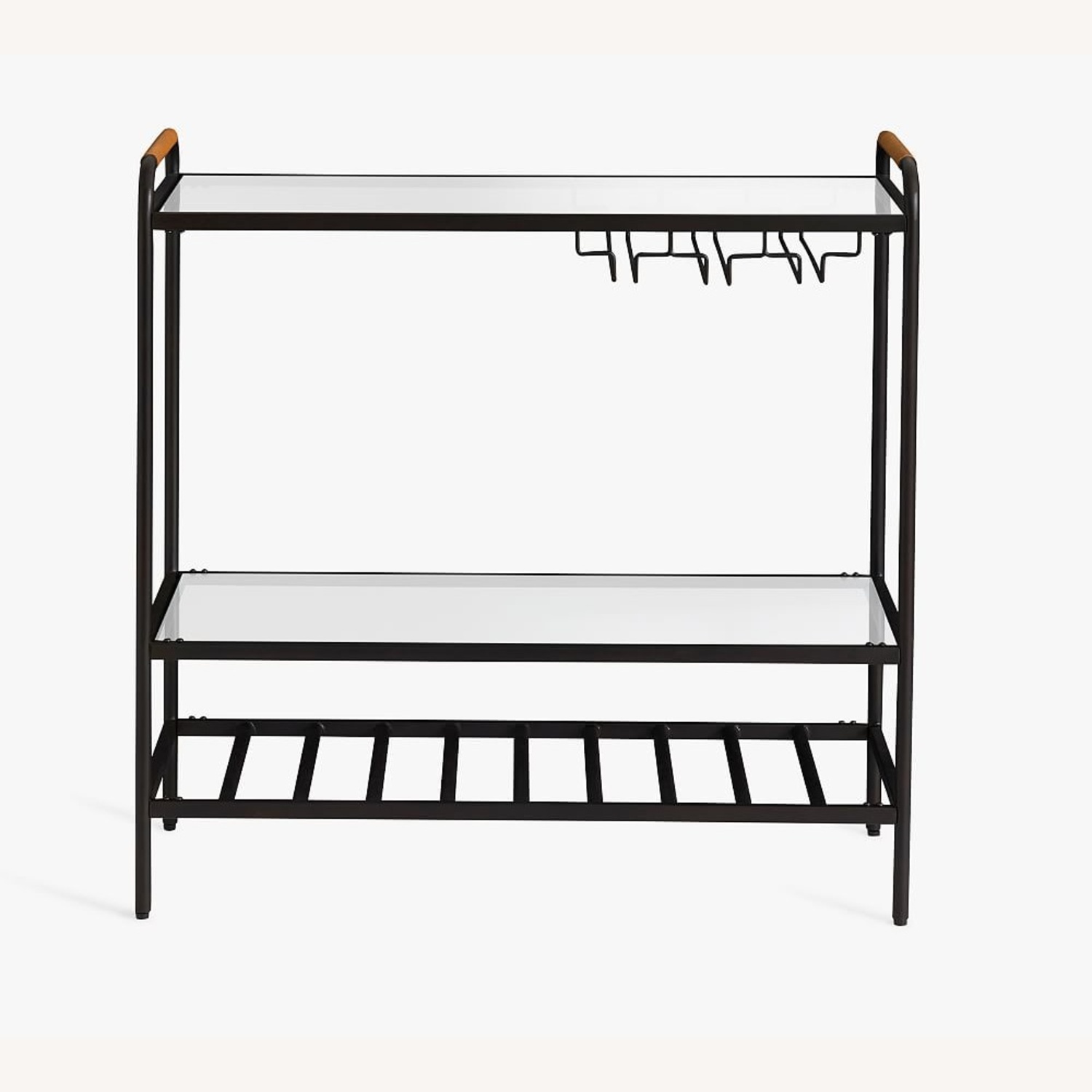 Pottery Barn Hugo Metal Bar Console - image-0