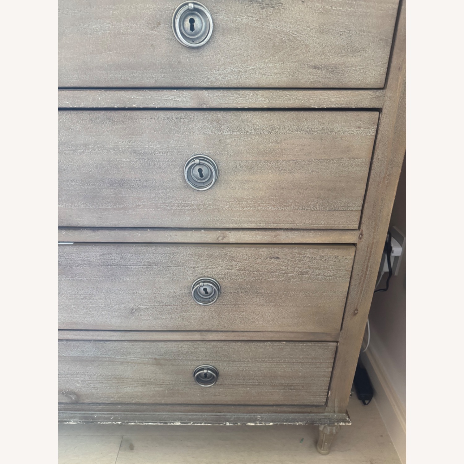 Restoration Hardware Antique Gray Maison Dresser - image-6