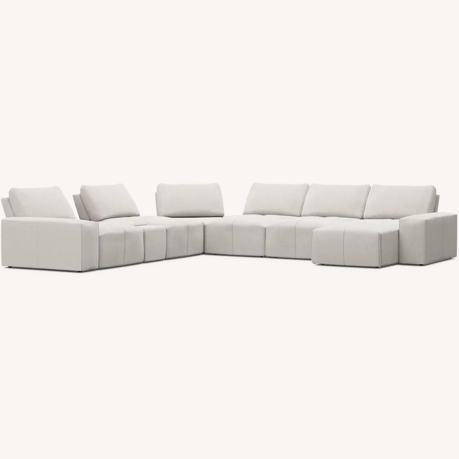 Laney 7 Pc Right Chaise Sectional - image-4