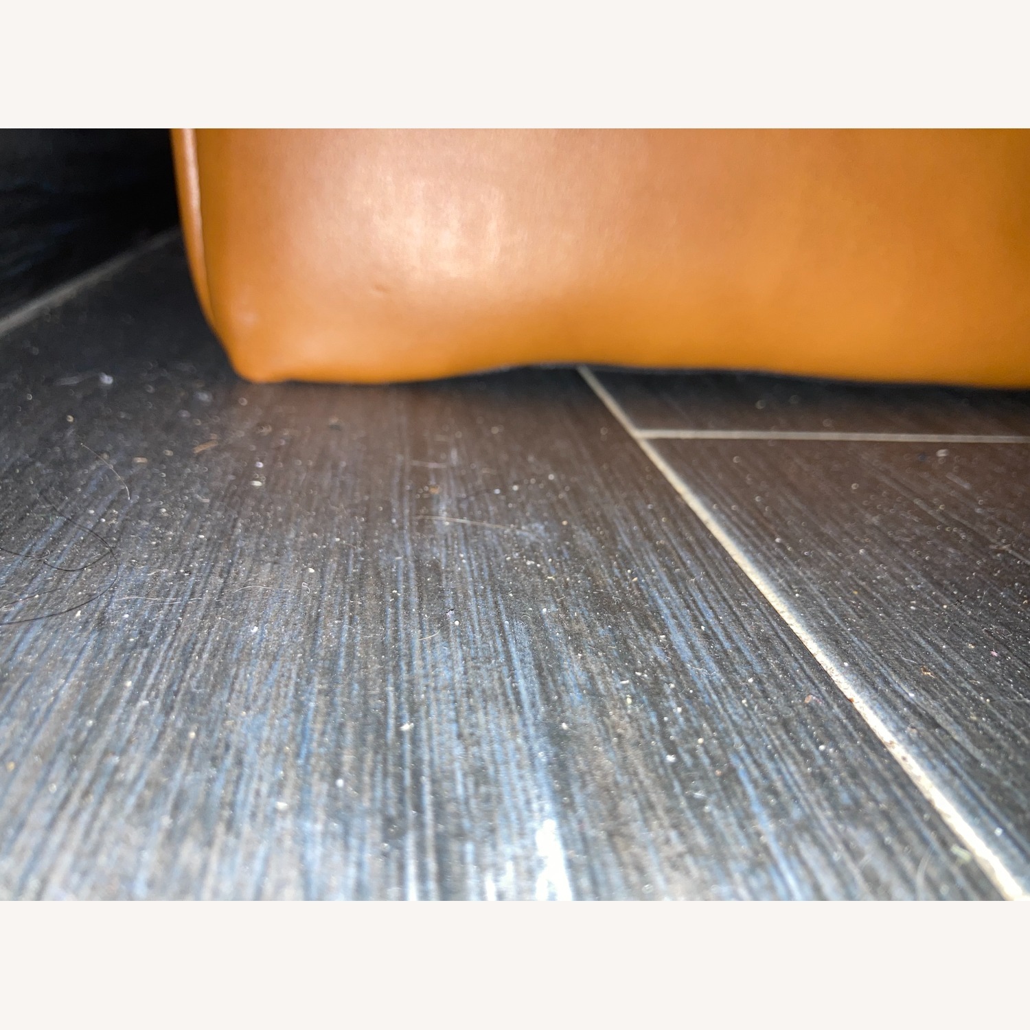 Mid-century Modern Dark Orange Sofa - image-4