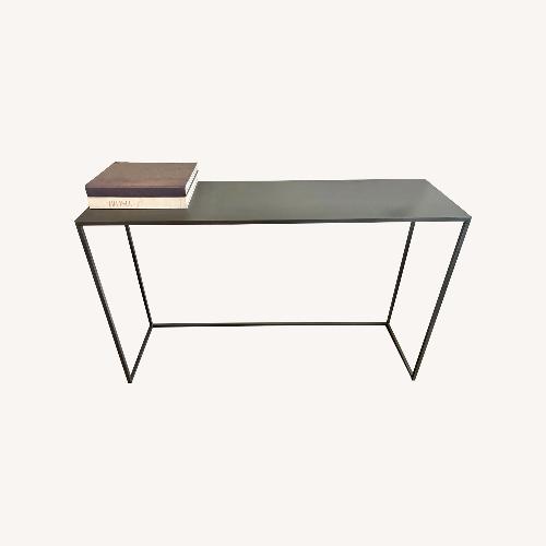 Used ABC Carpet and Home Blackened Steel Console Table for sale on AptDeco