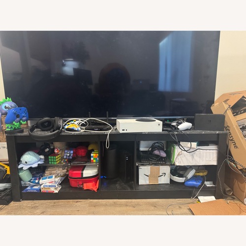 Used TV Stand W Lights for sale on AptDeco