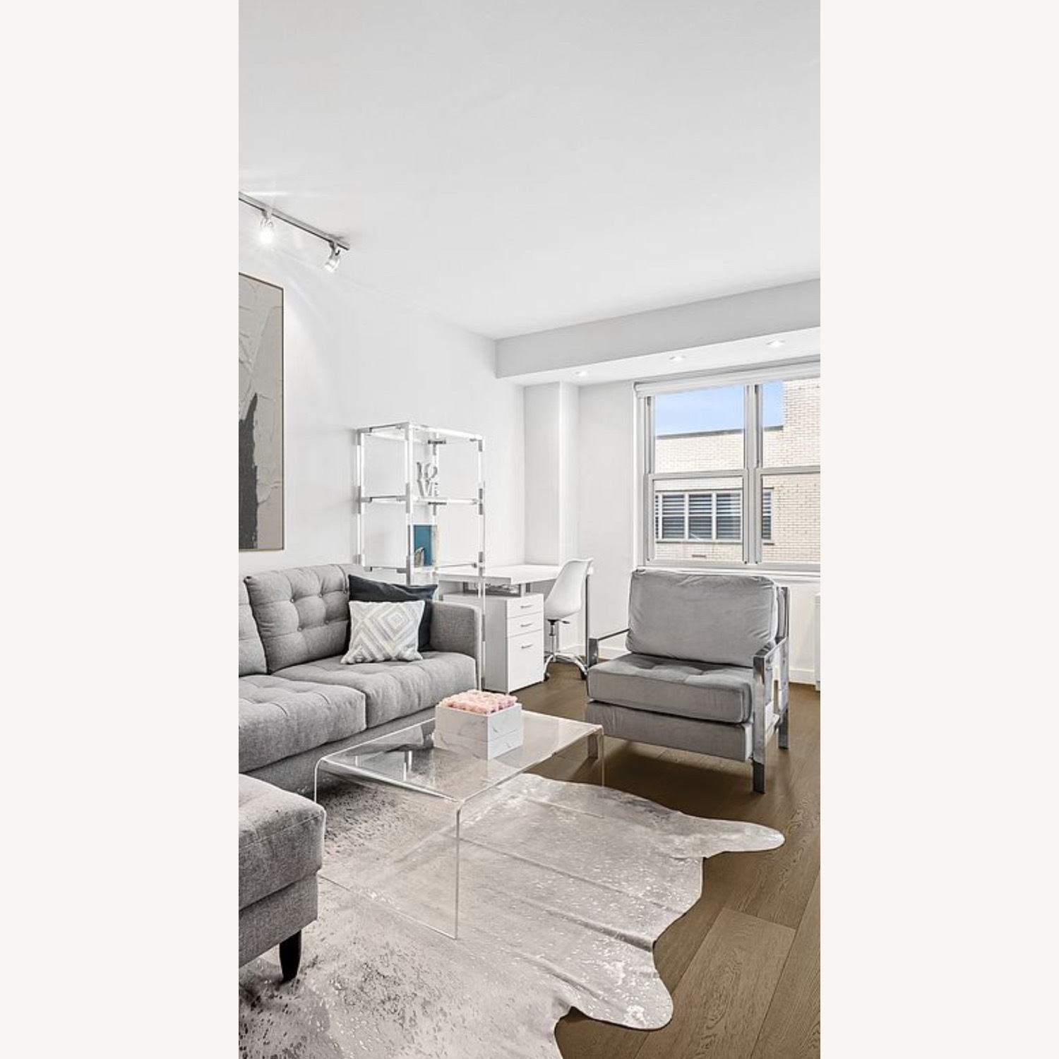 Walden Gray Living Room Chair - image-3