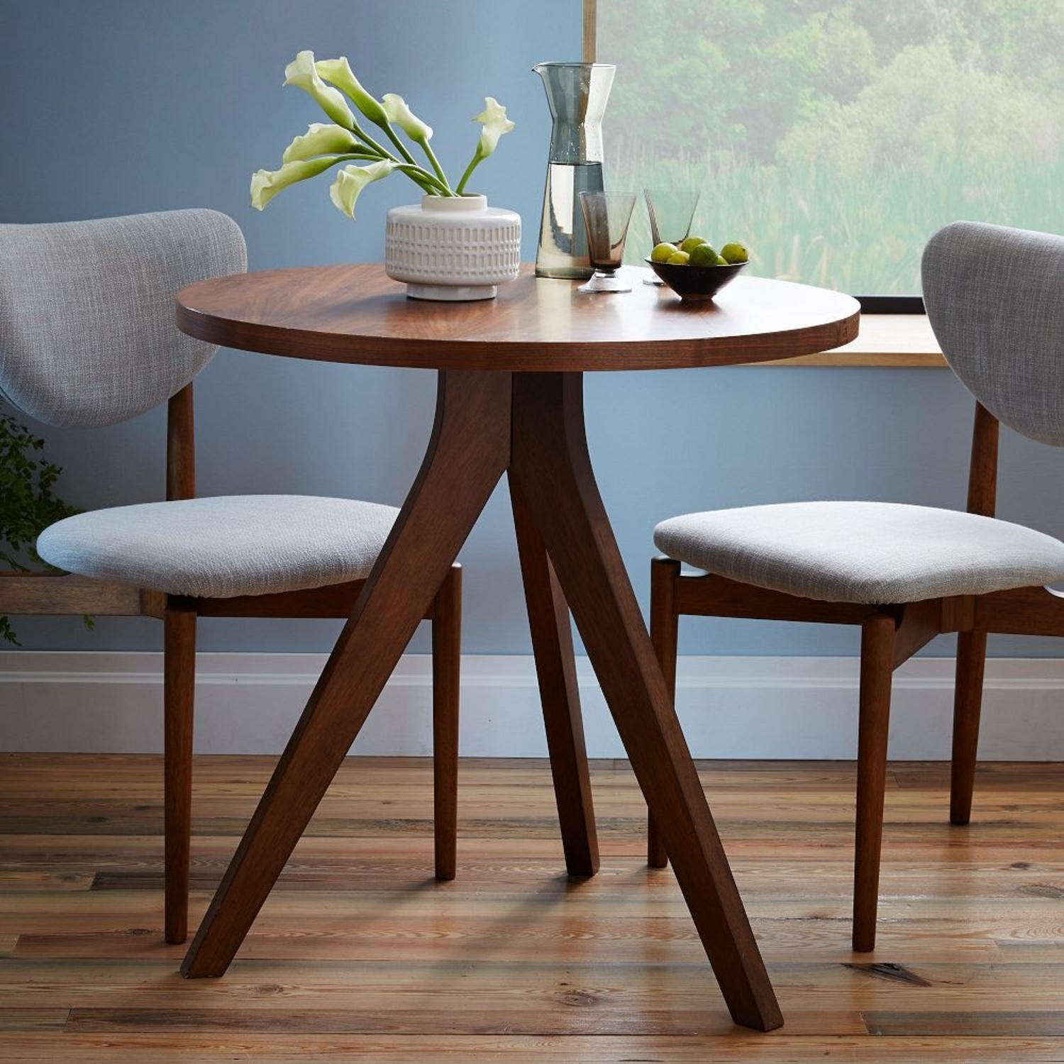 West Elm Tri Pod Table - image-0